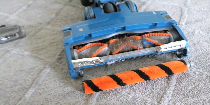 shark duo clean front roller brush not spinning
